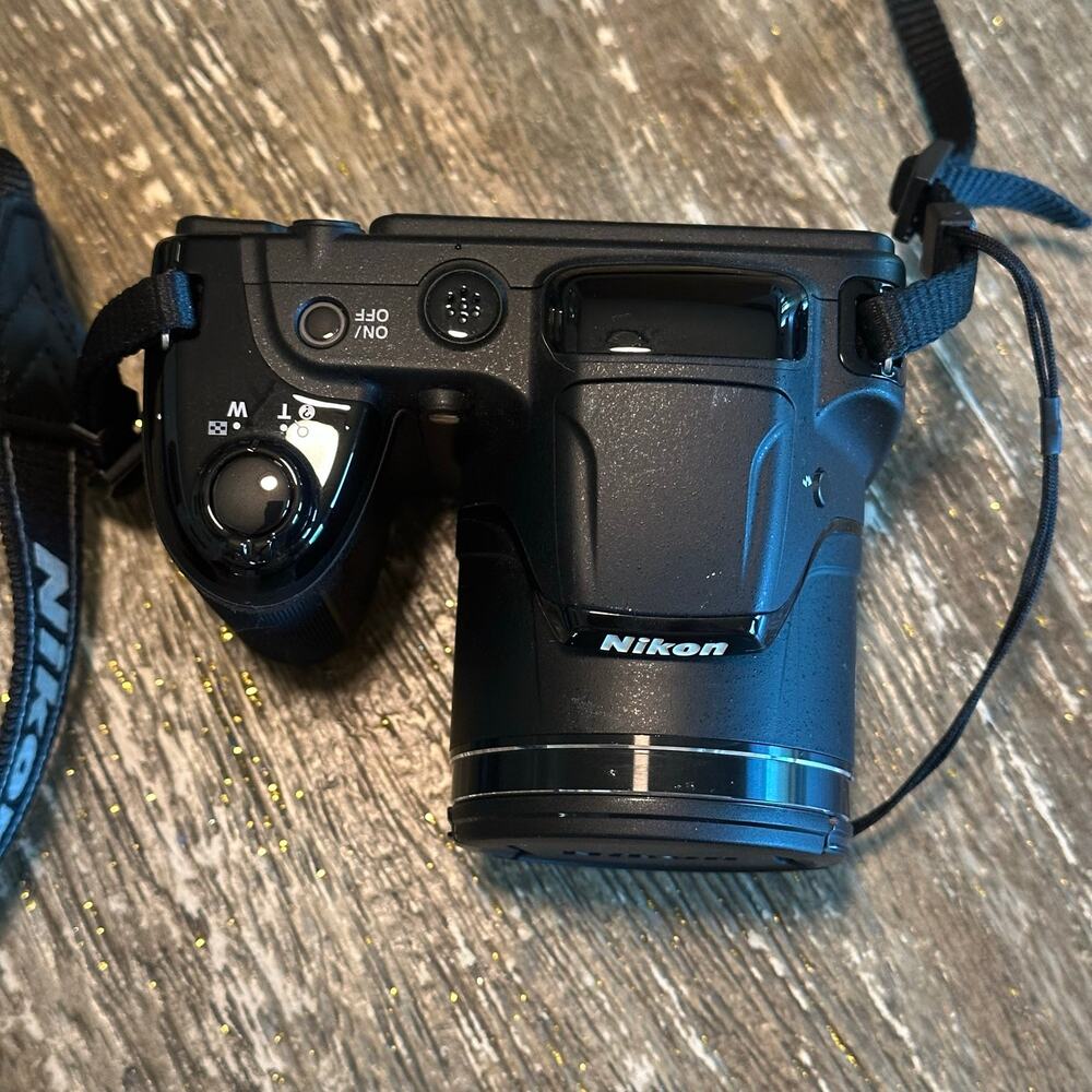 Nikon CoolPix L320 Digital Camera 16.1MP 26X Black Case Strap - Picture 3 of 10